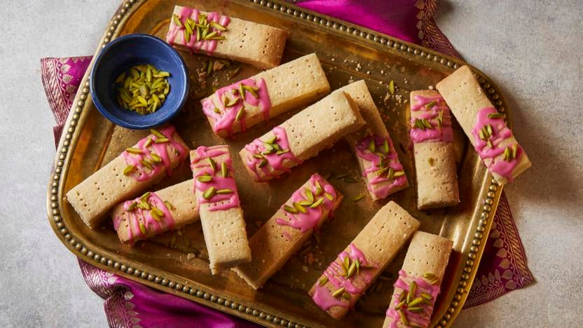 Pistachio Rose Treats