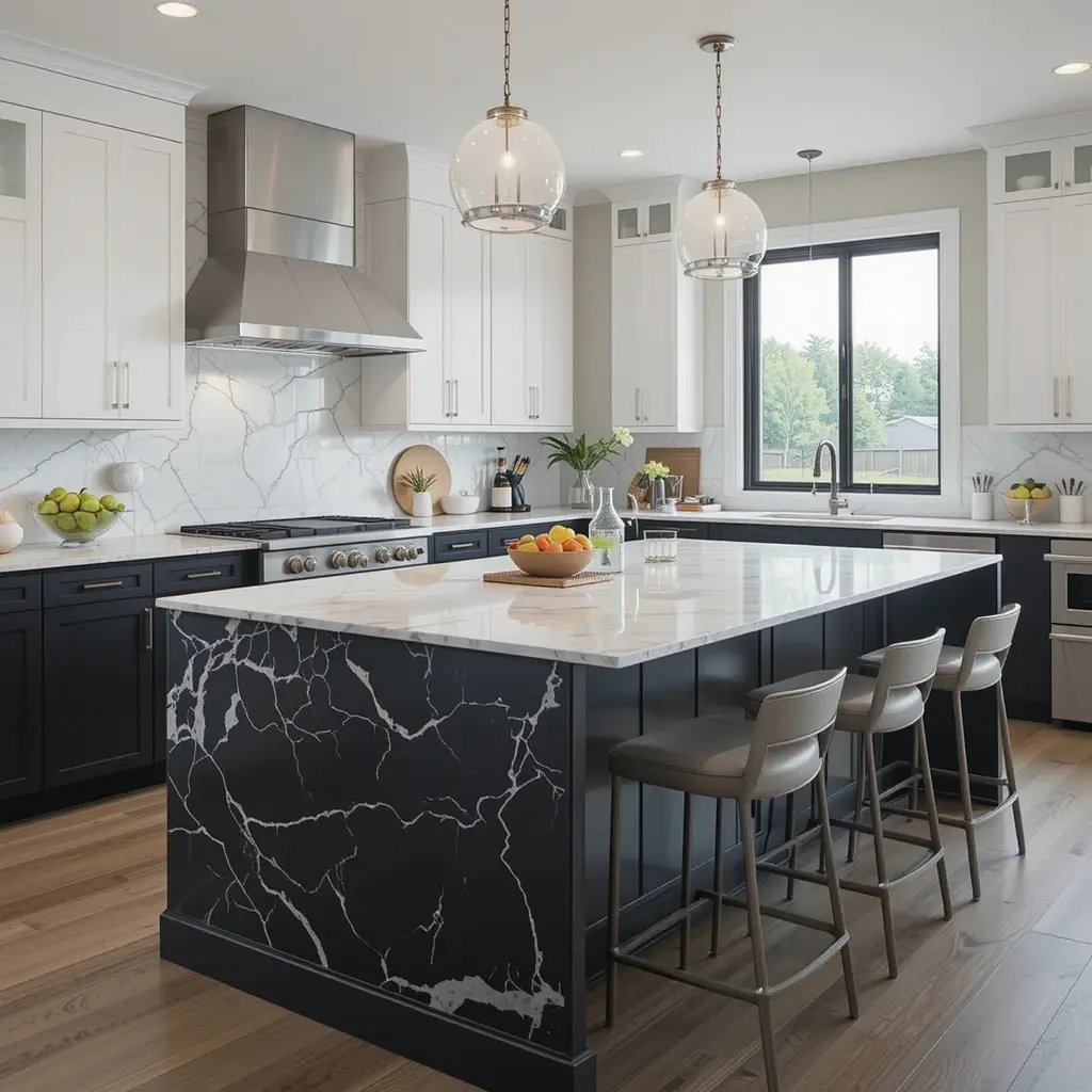 Two-Tone Countertops