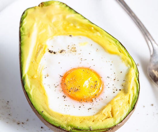 Baked Eggs in Avocado