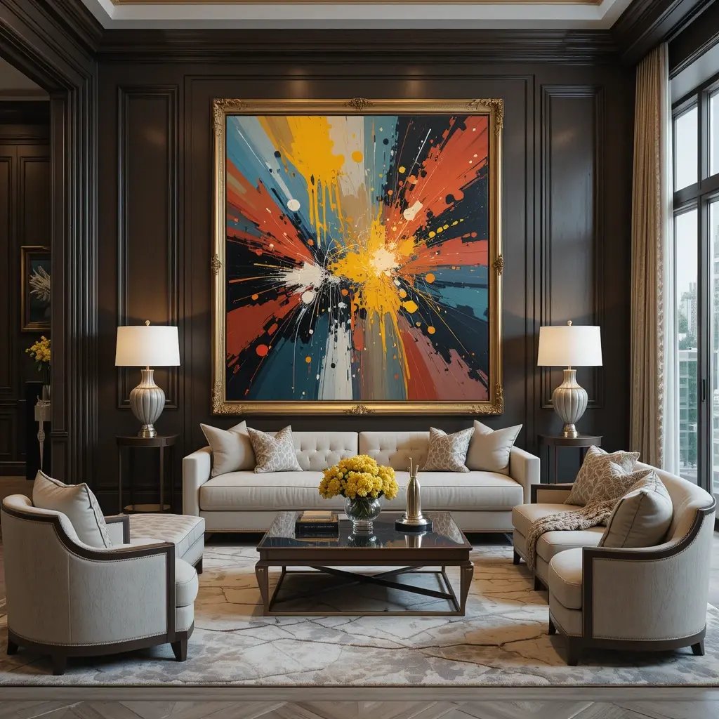 Incorporate Statement Art Pieces