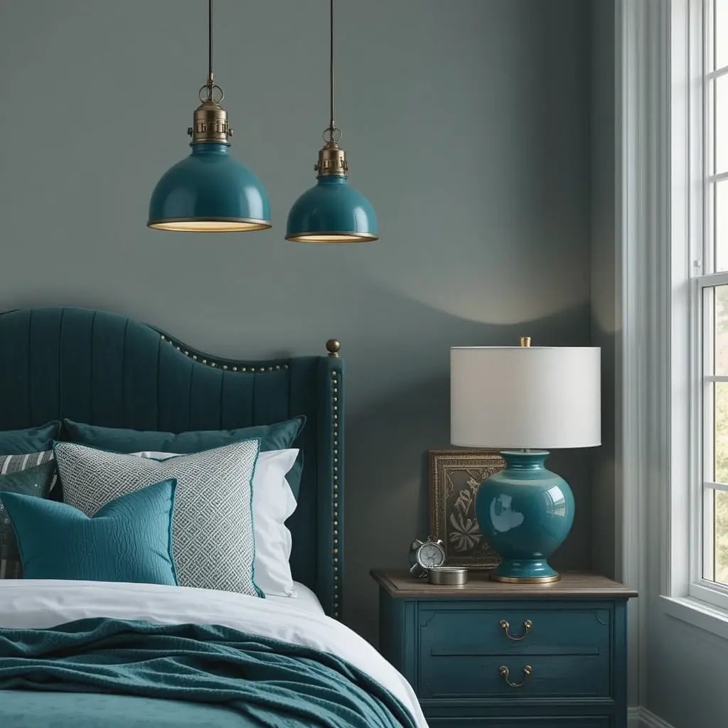 Teal Lighting Fixtures