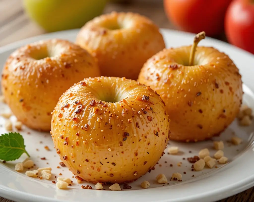 Air fryer apple