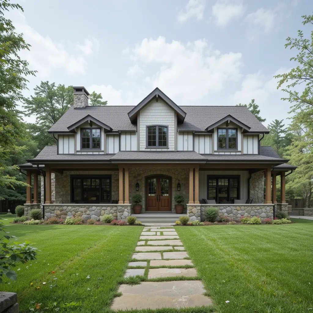 Stone Foundation Accents: Grounding Your Design