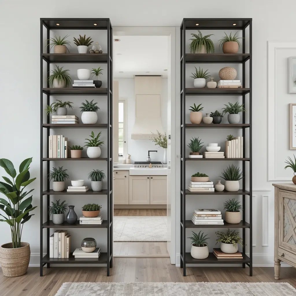 Open Shelving as a Divider