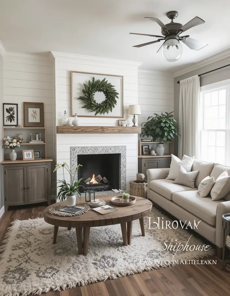 Shiplap Accent Walls