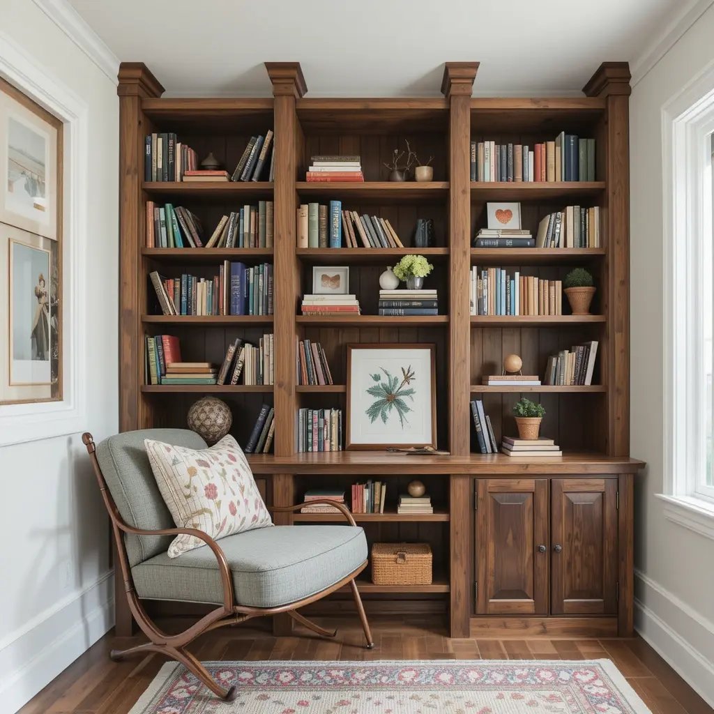 Artisan-Crafted Bookshelf