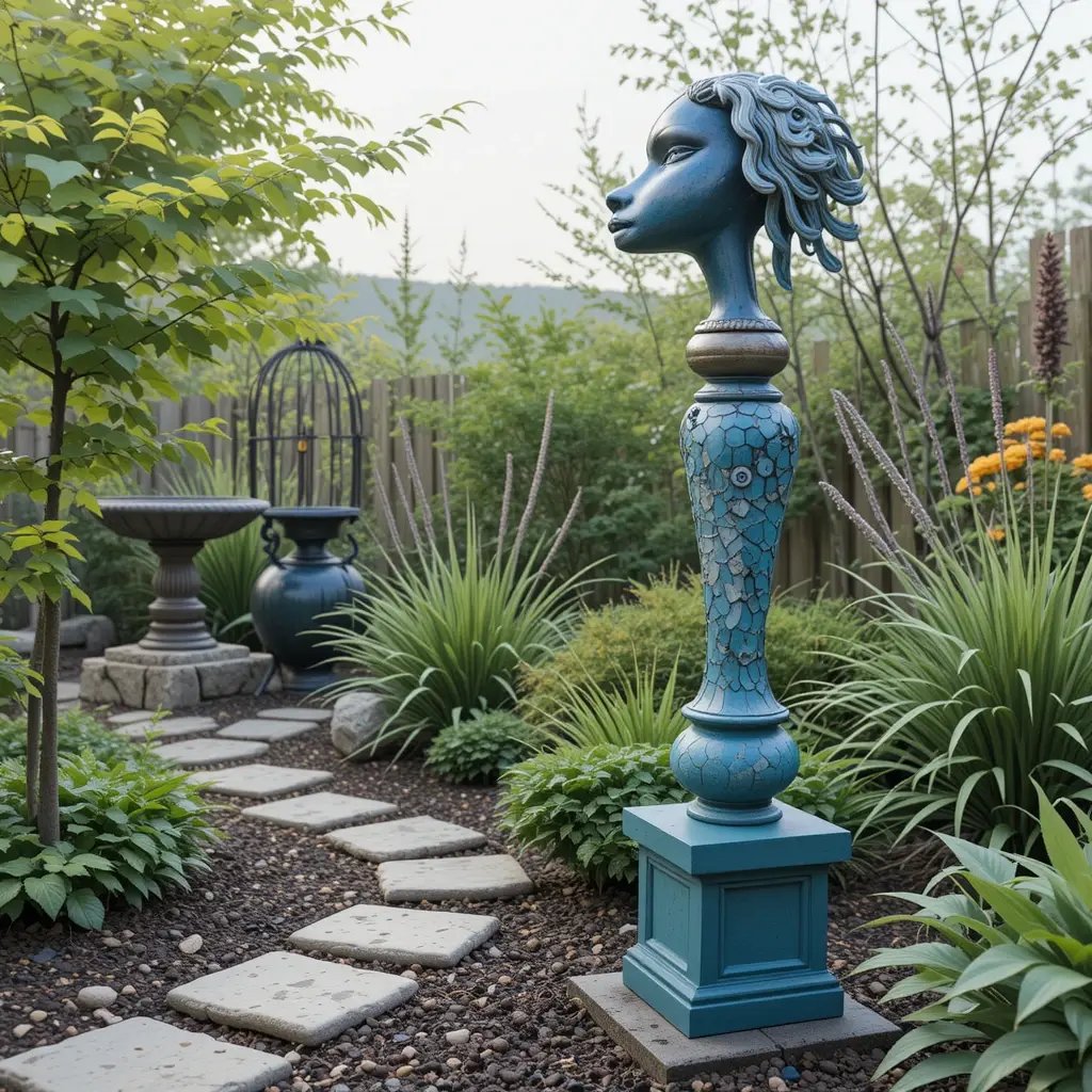 Incorporate Outdoor Art or Sculptures