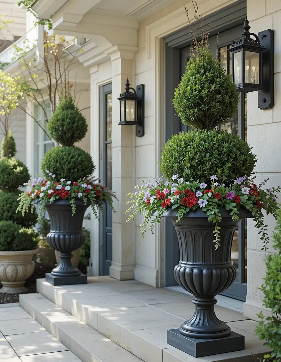  Tall Urn Planters   