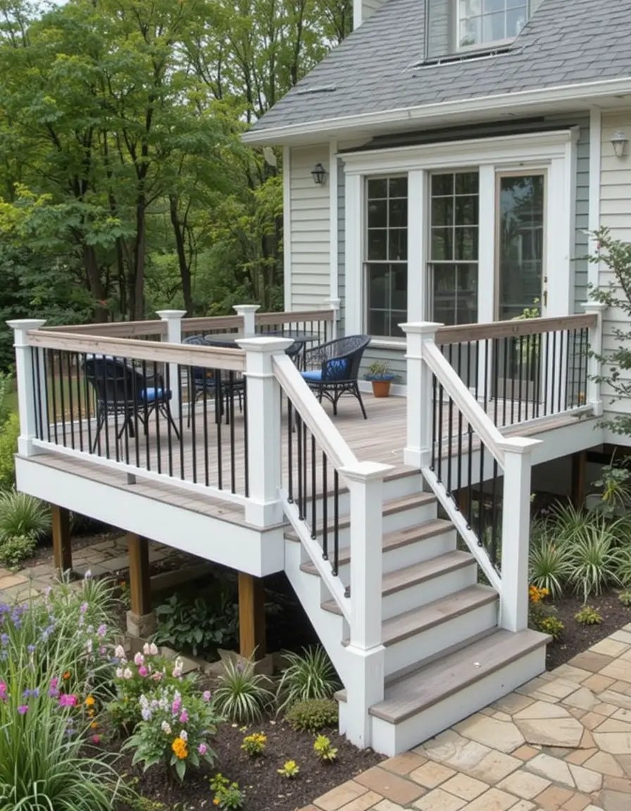 Boat Dock Style Deck