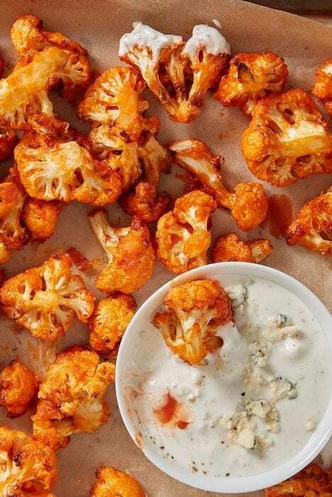 Air Fryer Buffalo Cauliflower