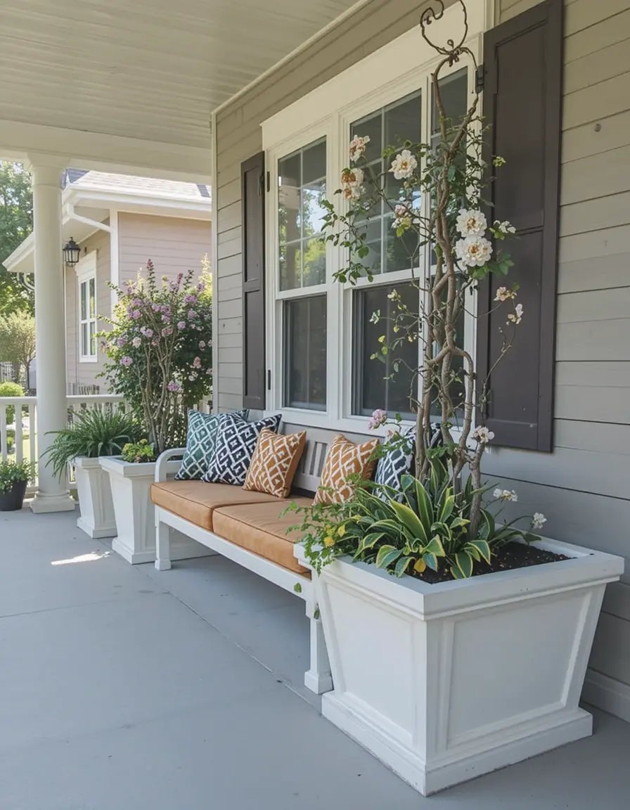 Built-in Planter Boxes