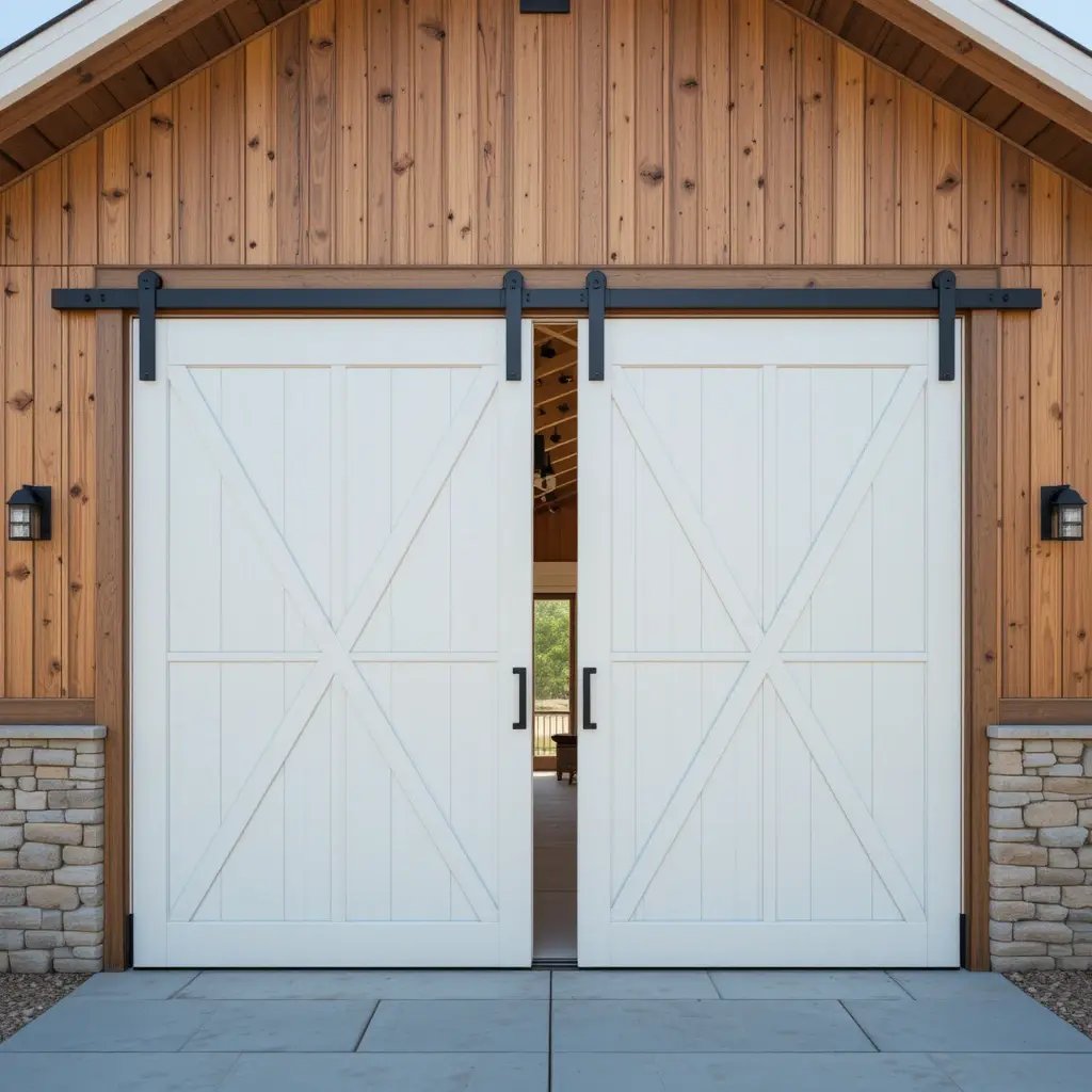 Barn Door Feature Walls