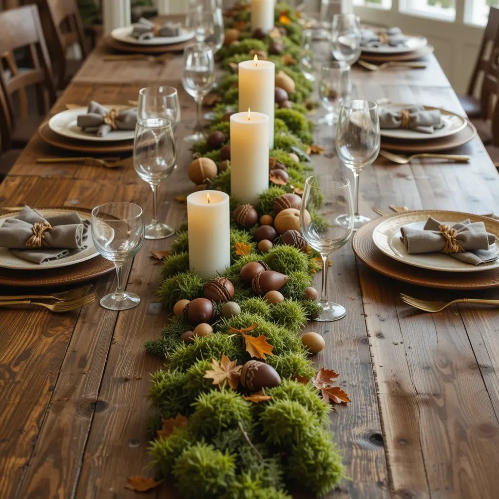 Acorns and Moss Clusters