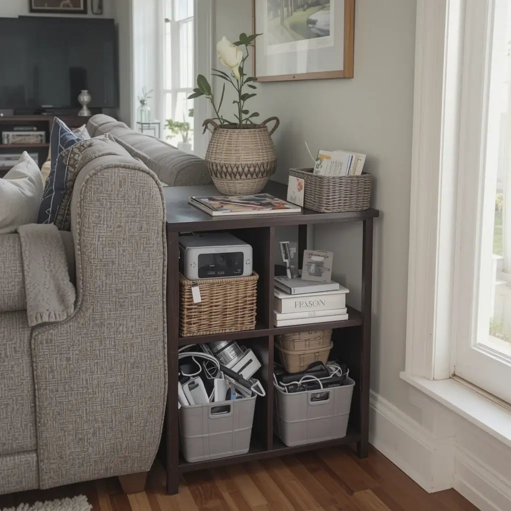 Utilize the Space Behind the Couch