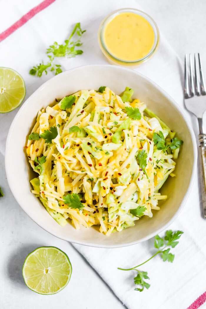 Spicy Mango & Jicama Slaw