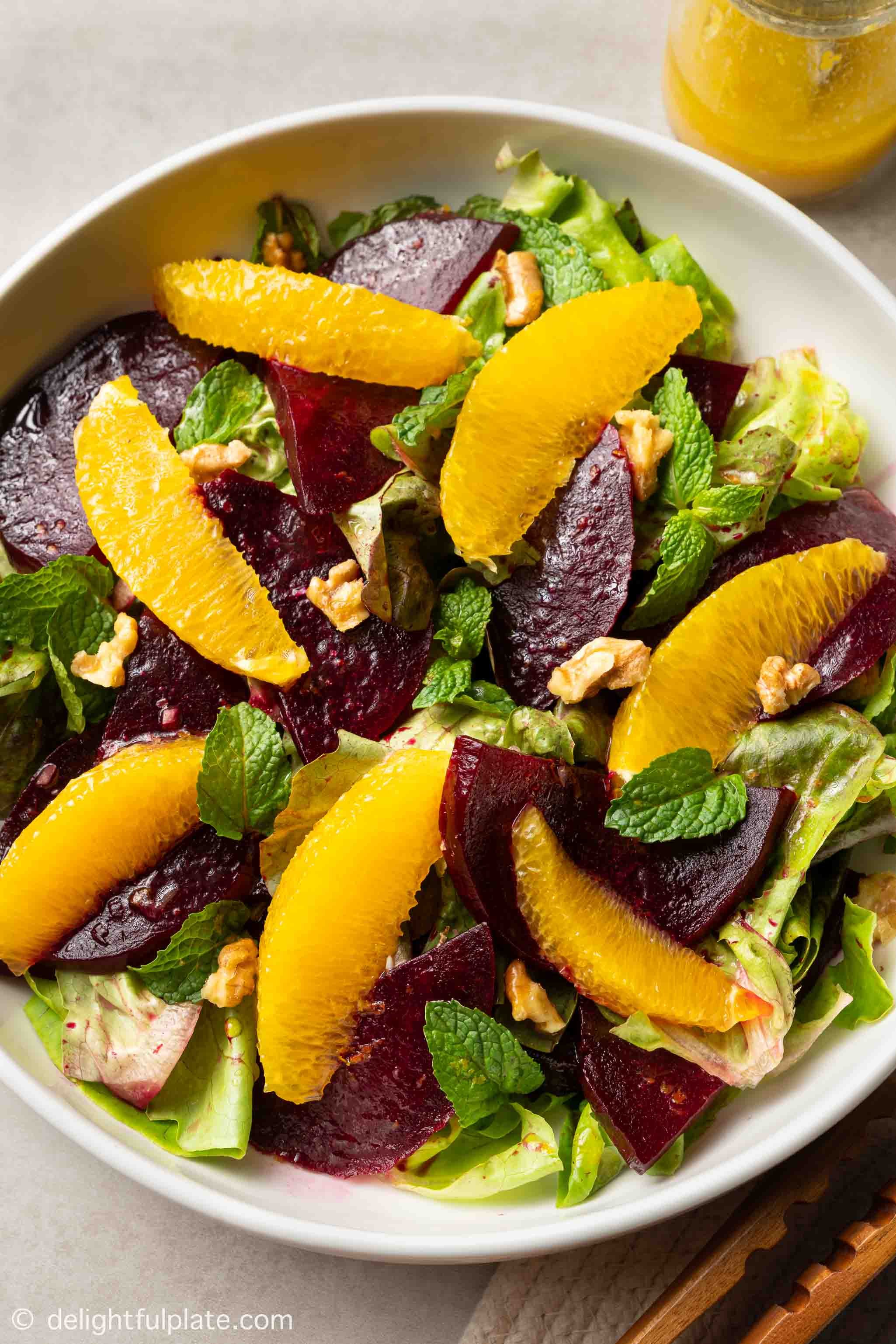 Roasted Beet & Orange Salad