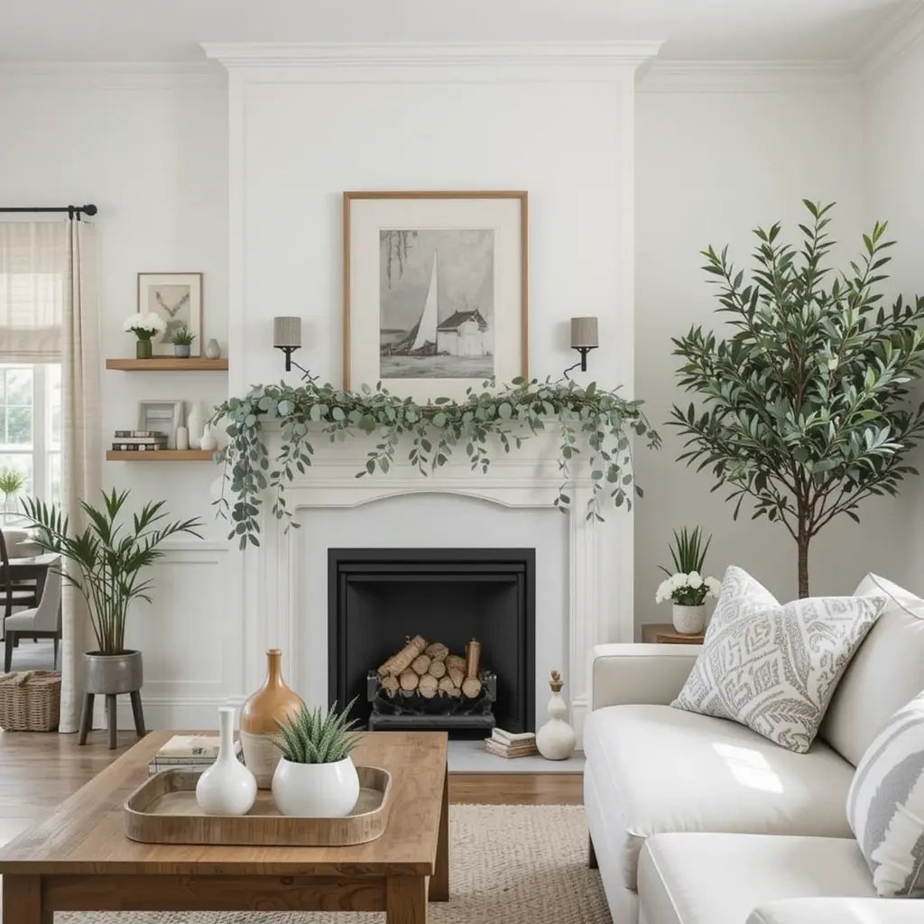 Add Greenery—Real or Faux