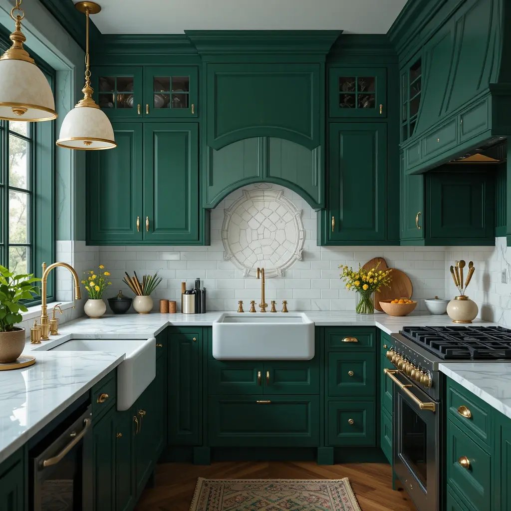 Bold Emerald Green