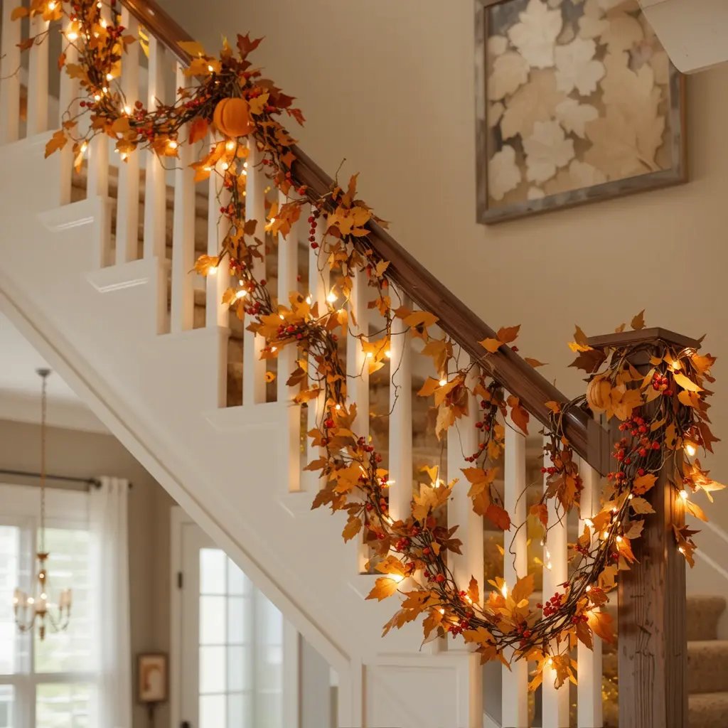 Hang Fall-Themed Garland