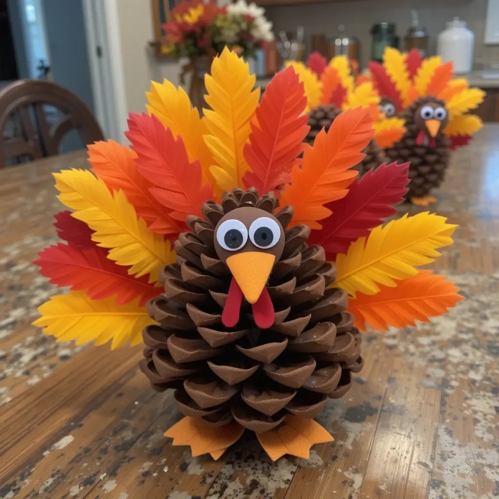Pinecone Turkeys