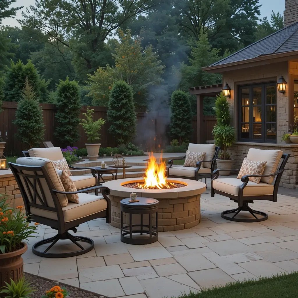 Swivel Patio Chairs