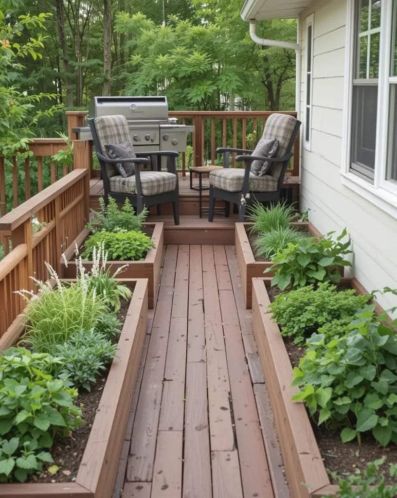 Kitchen Garden Deck