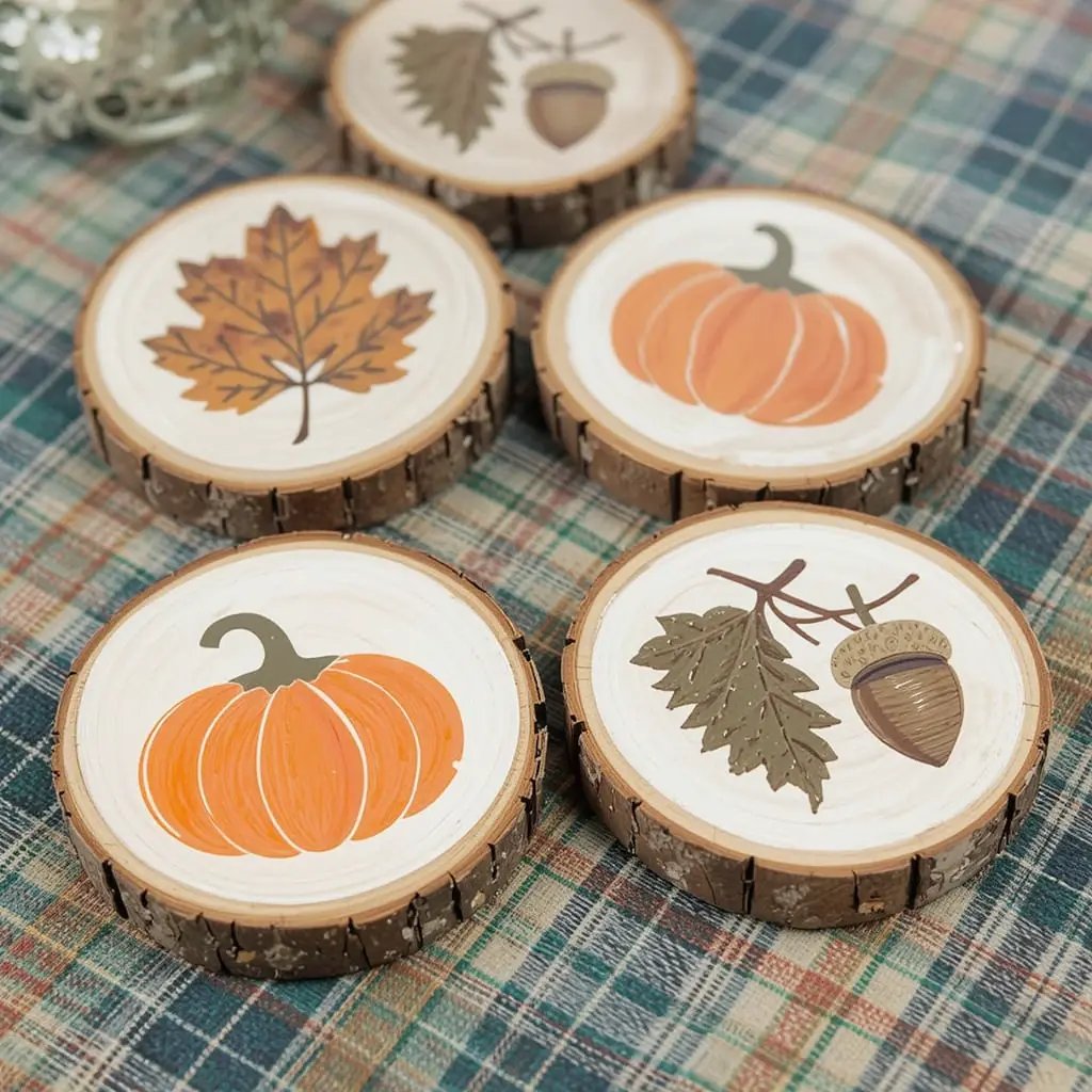 Wood Slice Coasters
