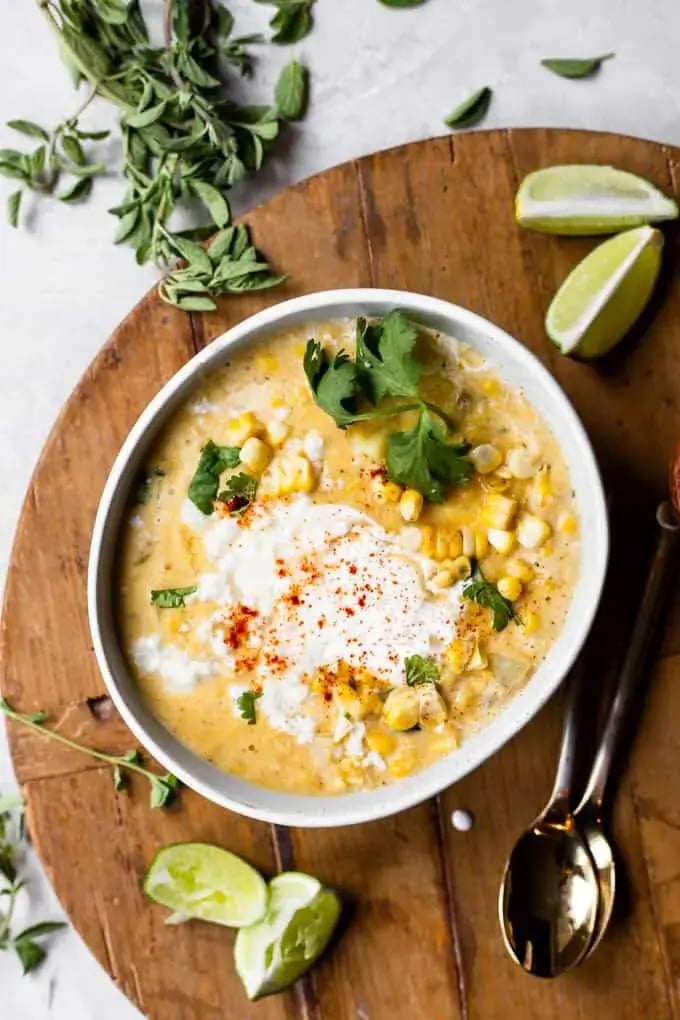 Mexican Street Corn Chowder