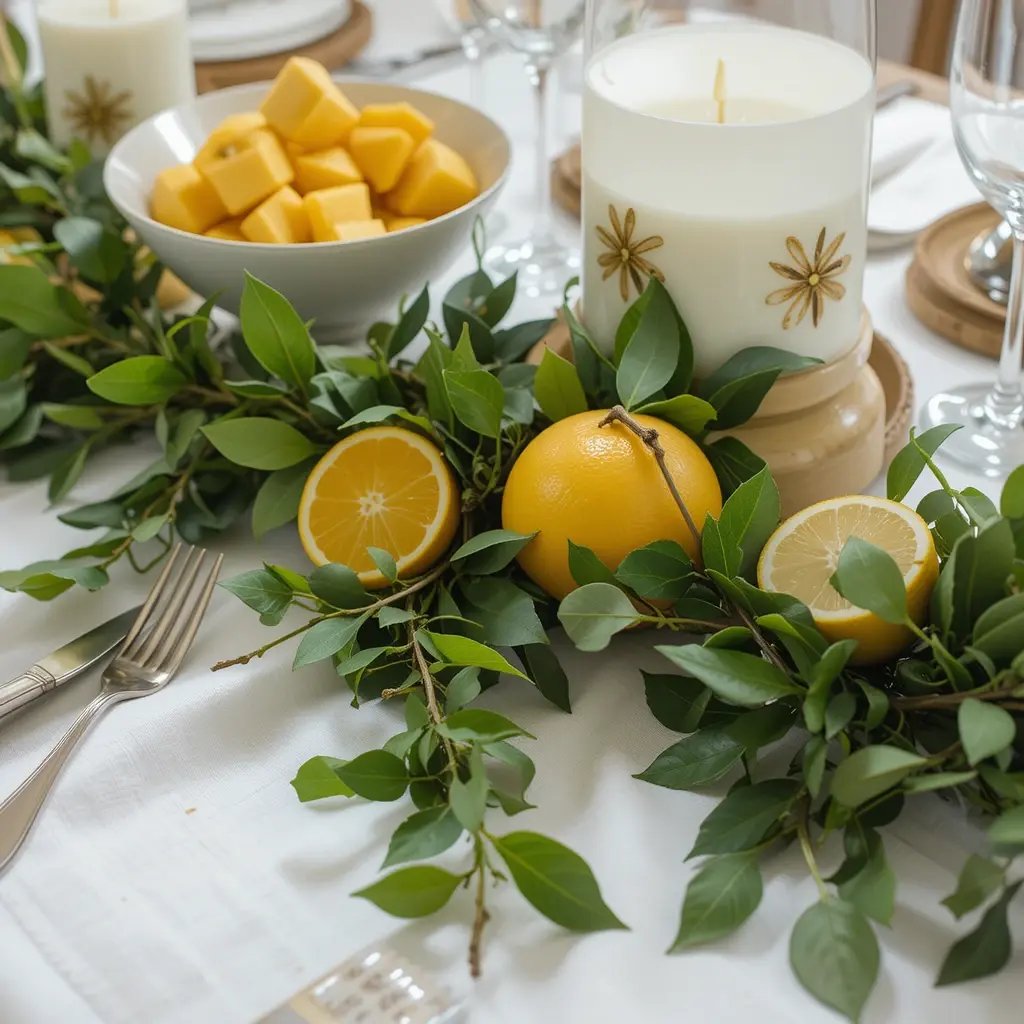Citrus Leaf Garlands