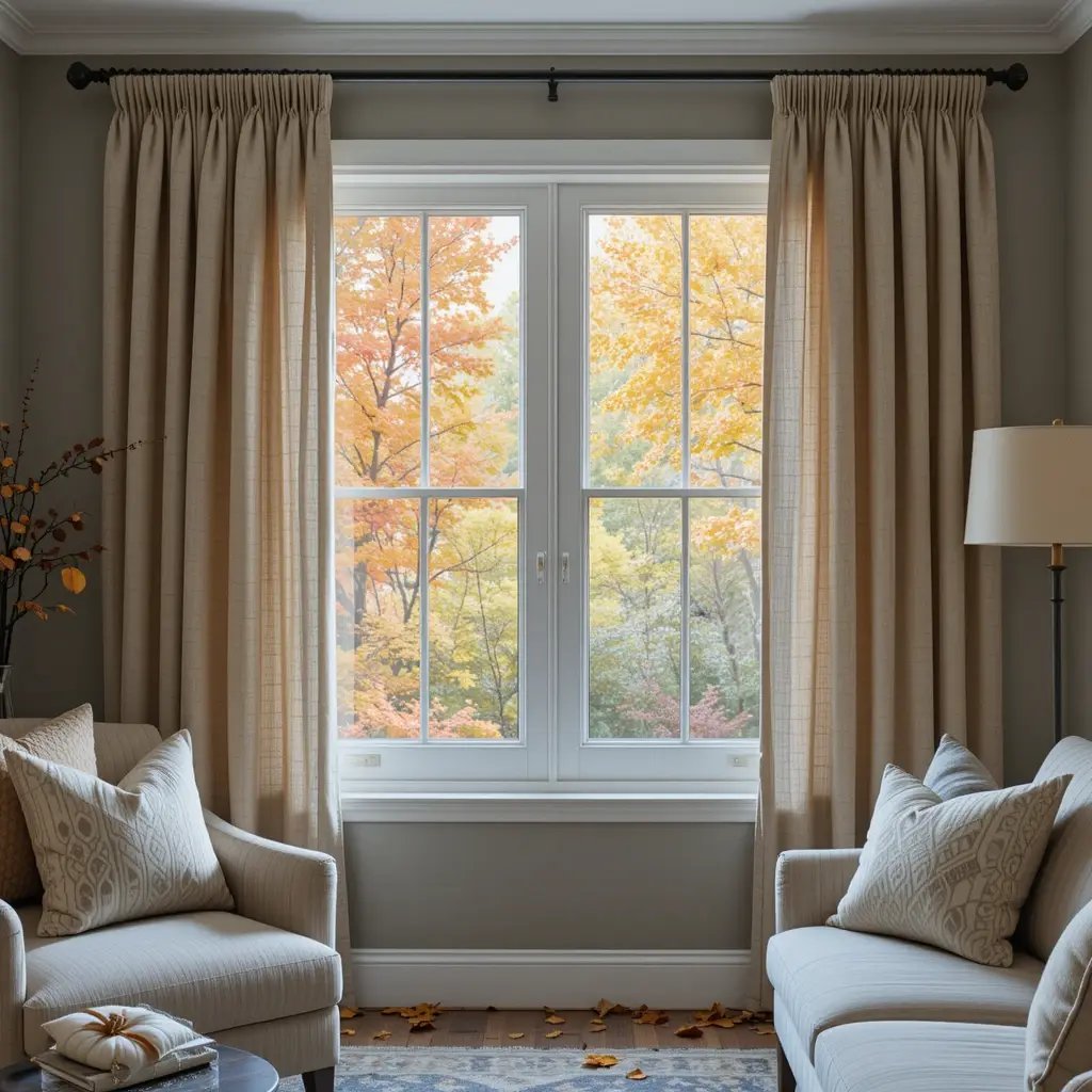 Swap in Cozy Curtains