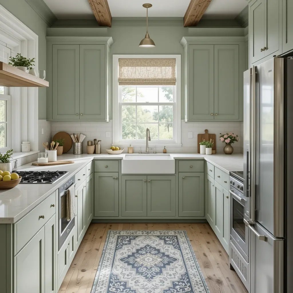Soft Sage Green