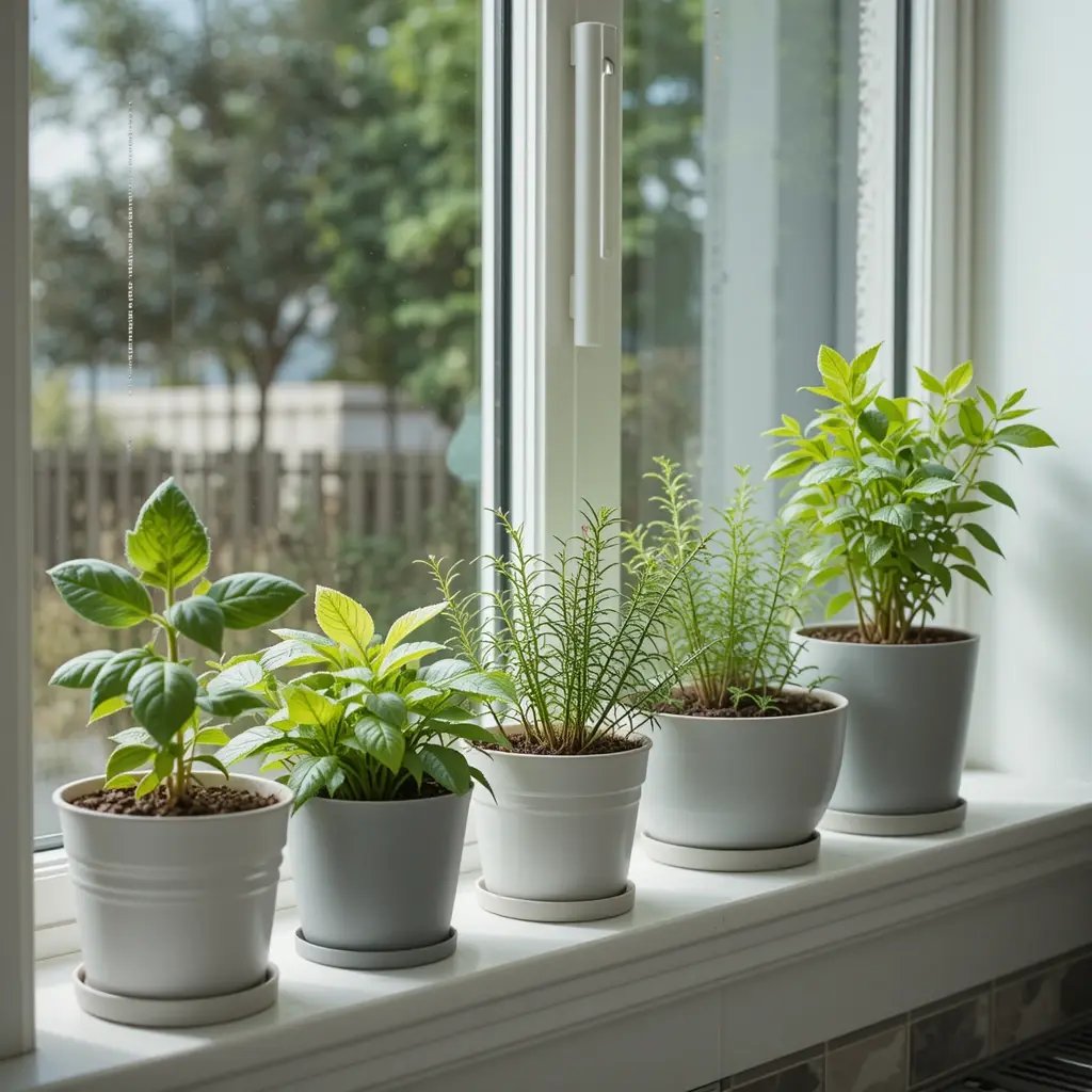 Style Your Kitchen with Edible and Aromatic Plants