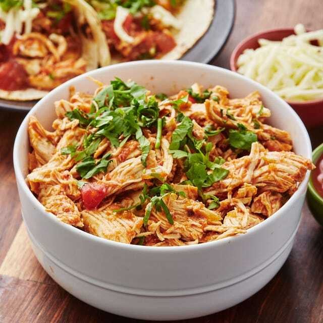 Slow-Cooker Salsa Chicken