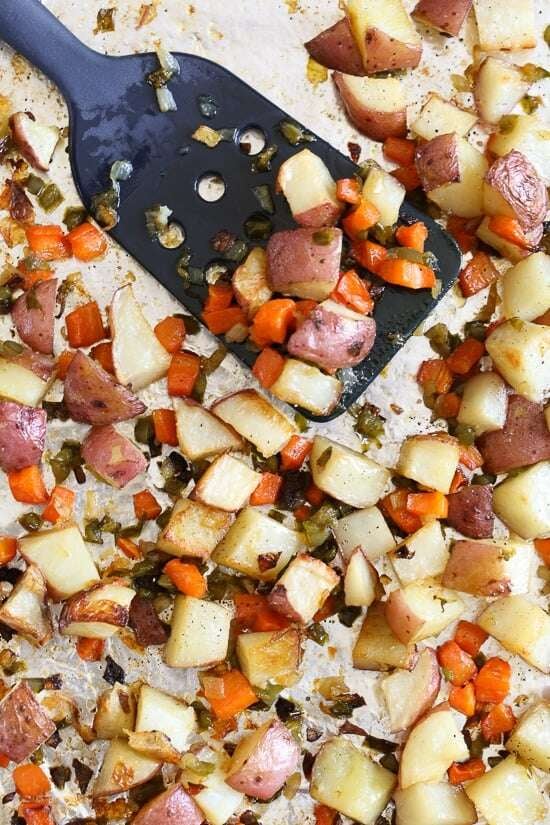  Sheet pan home fries 