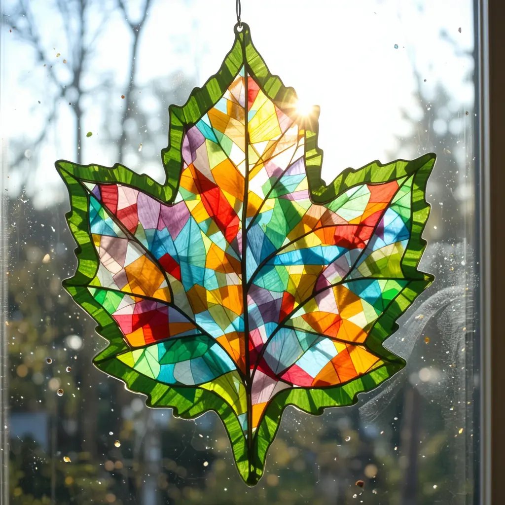 Leaf Suncatchers