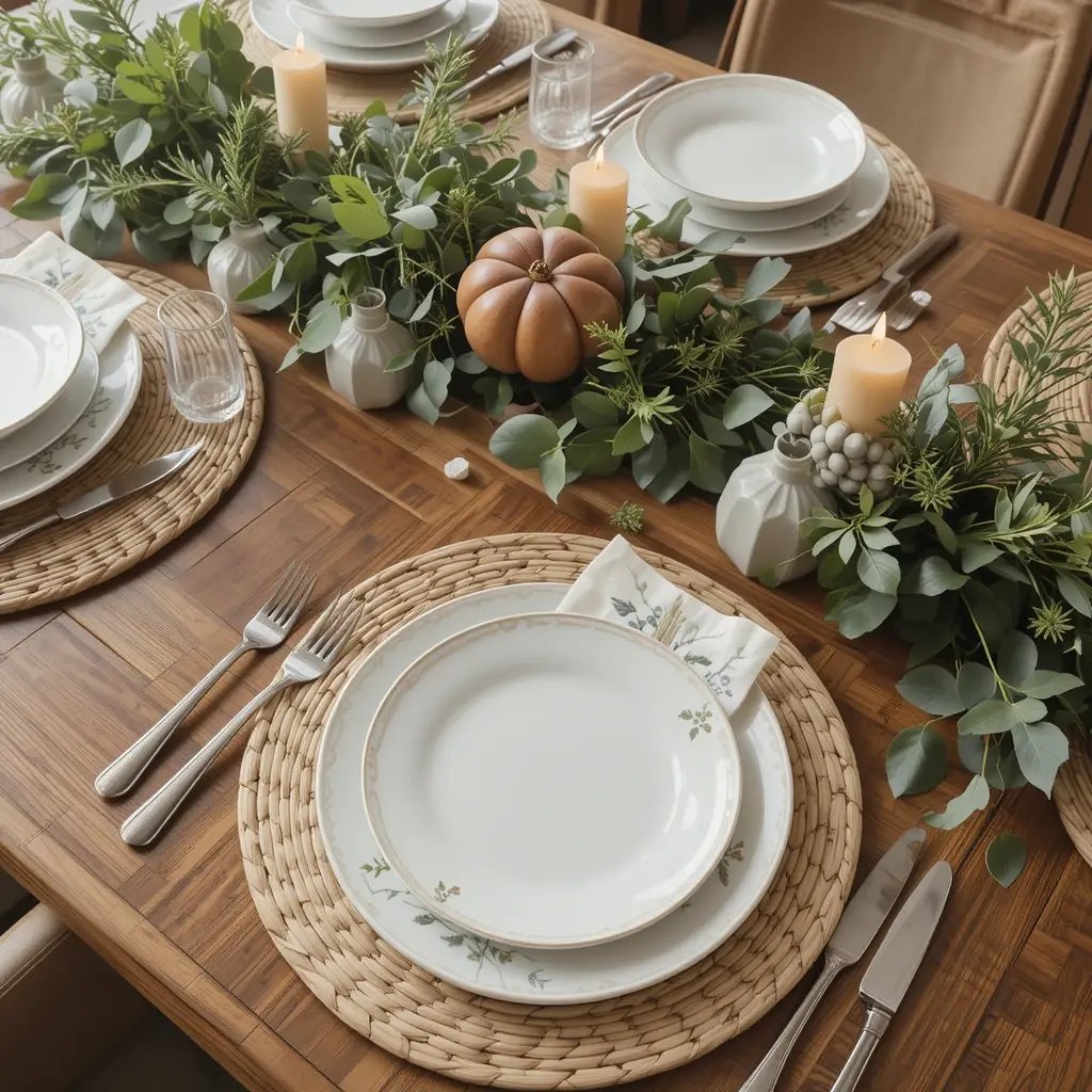 Wicker or Rattan Placemats