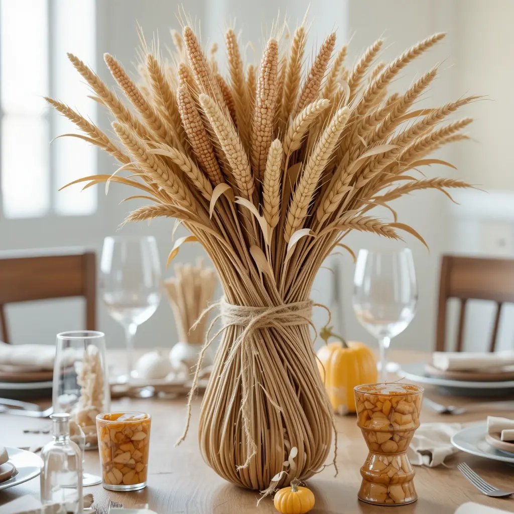 Corn Husks or Wheat Bundles