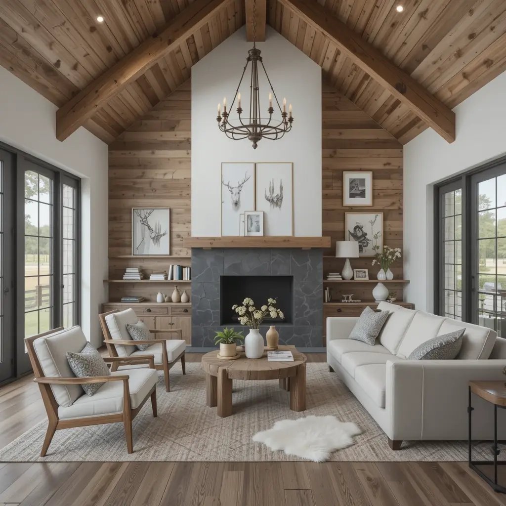 Reclaimed Wood Accents: Authentic Character in Every Plank