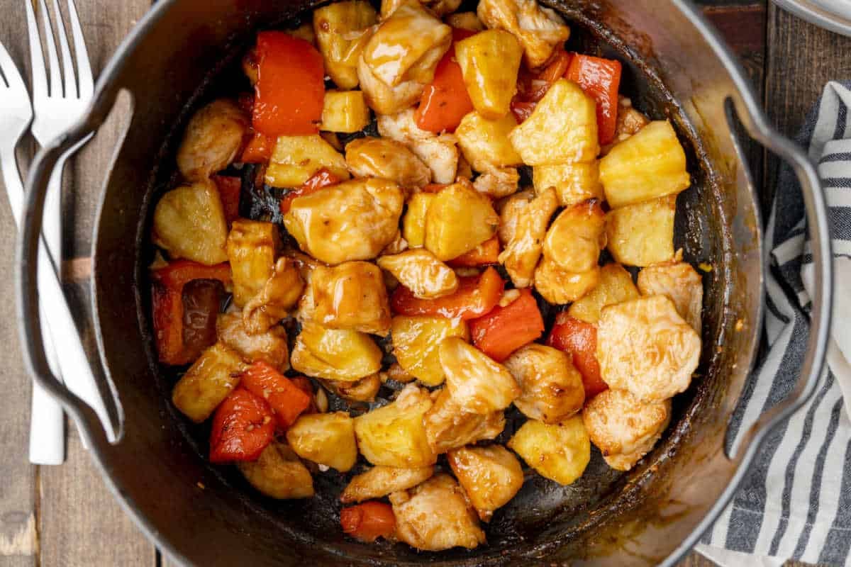 Air Fryer Pineapple Chicken
