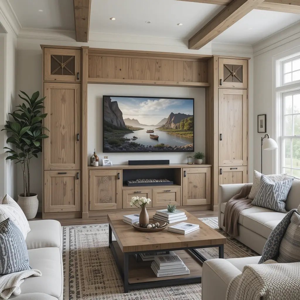 Frame the TV or Make It Disappear