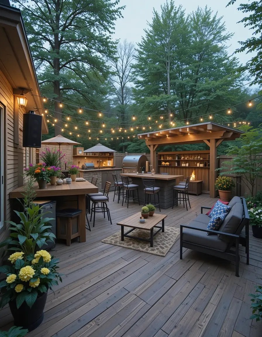 Entertainment Hub Deck