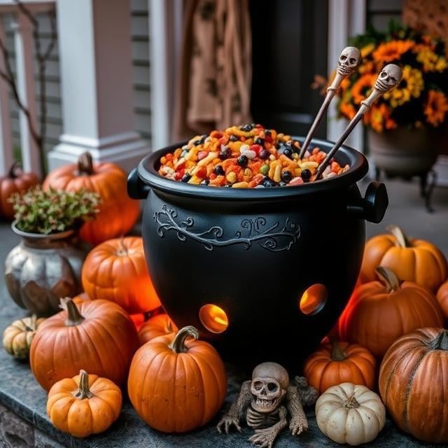 Candy Cauldron by the Door