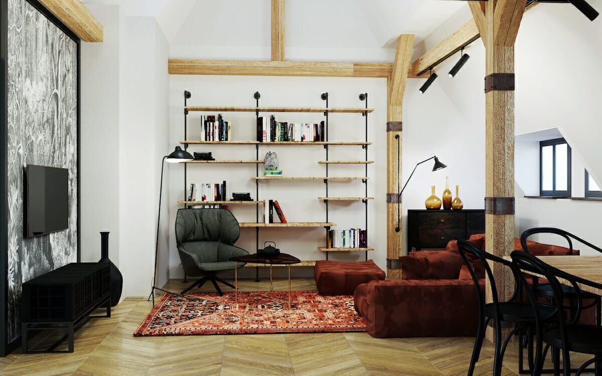 Industrial Interior Design Essentials: Natural Palette & Textures
