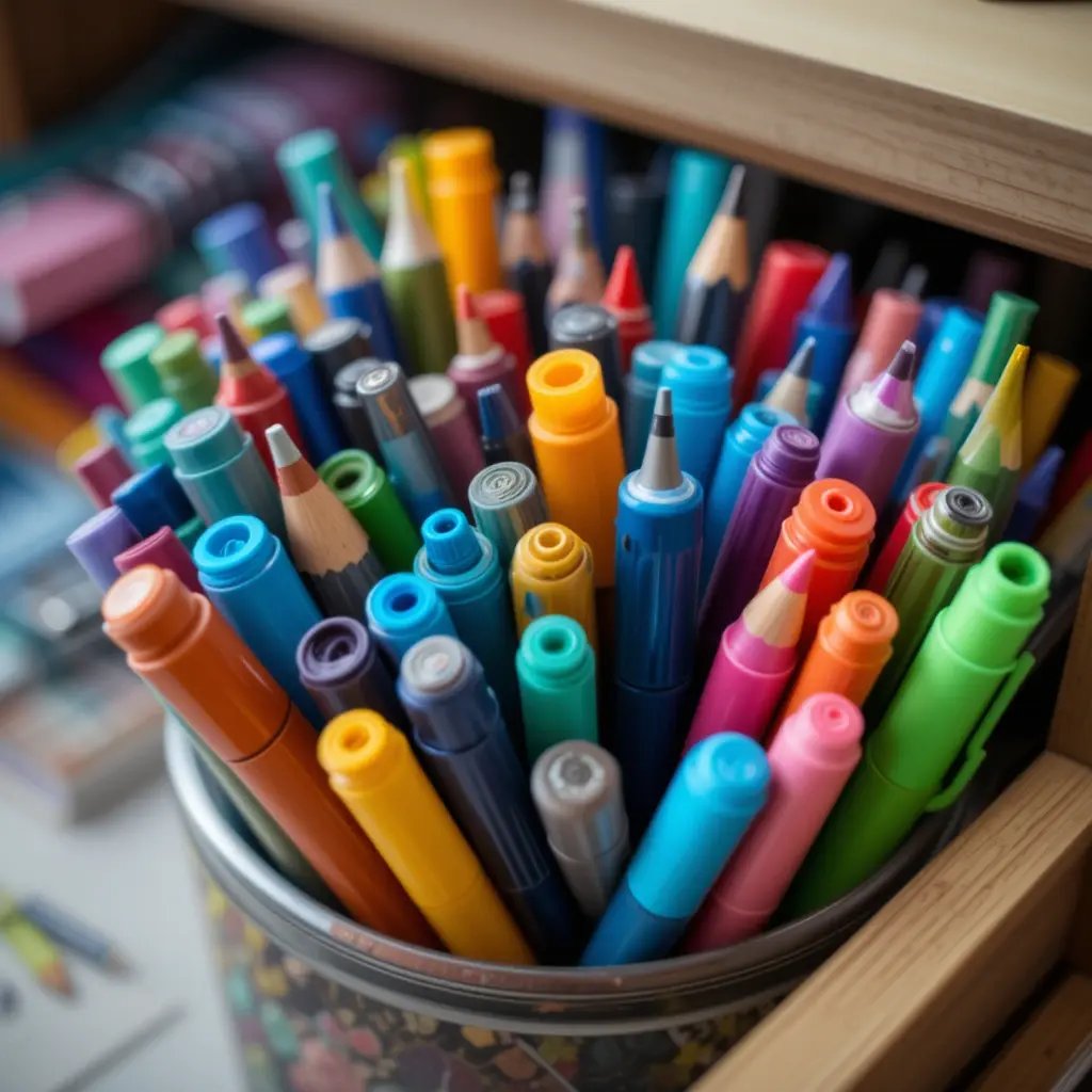 Color-Code Your Office Supplies