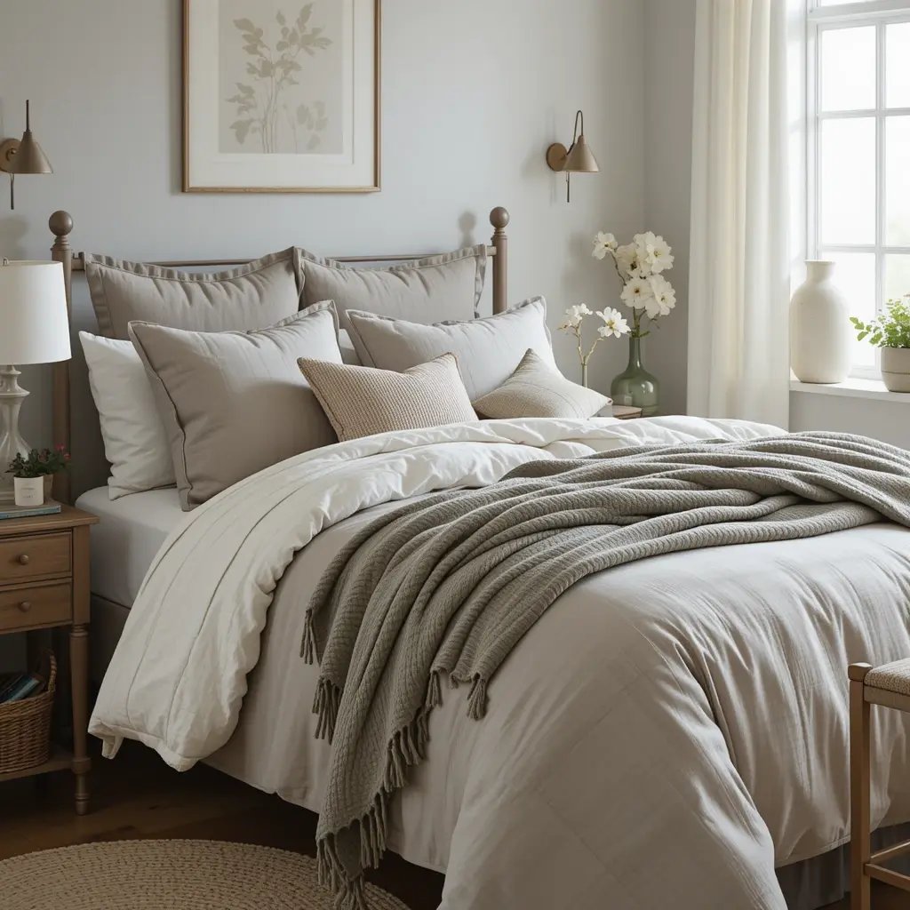 Layered Bedding with Personality