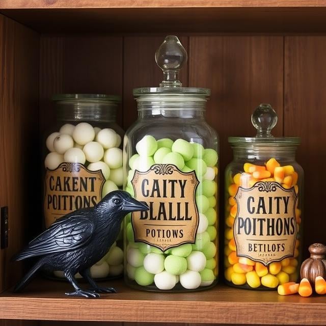 Apothecary Jar Display