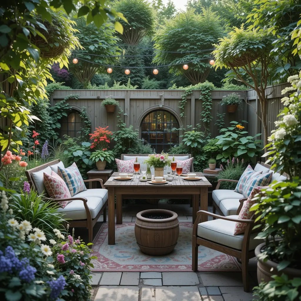 Create Outdoor Living Spaces
