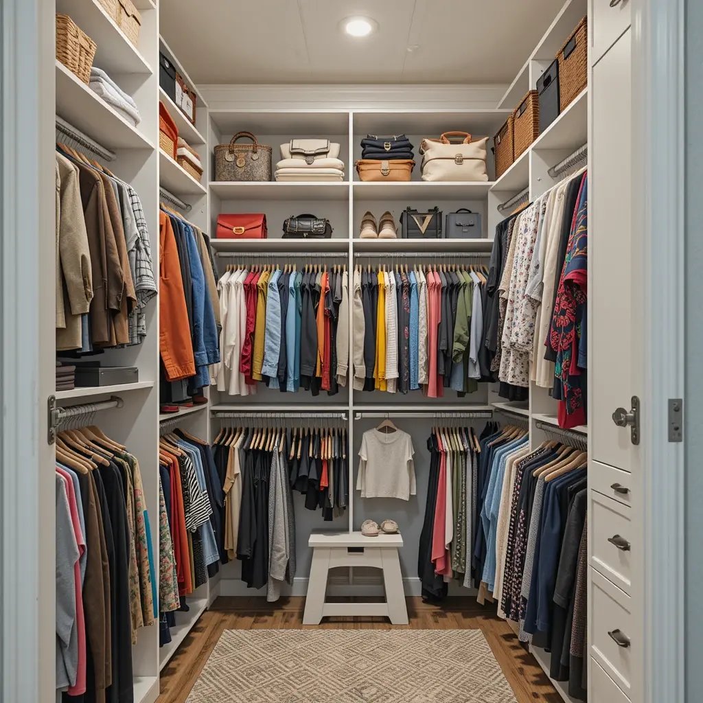 Floor-to-Ceiling Shelving = Zero Wasted Space