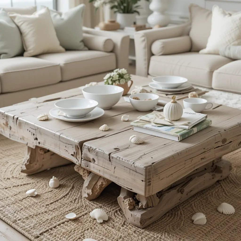 Weathered Wood Coffee Tables