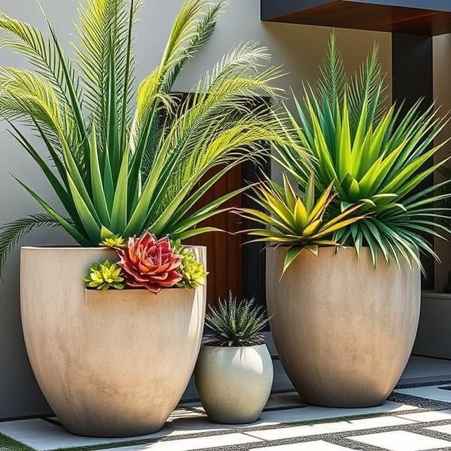 Use Large-Scale Planters
